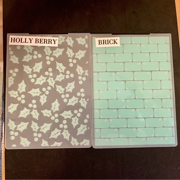 Embossing Folders for Cricut Cuttlebug, etc. - Picture 2 of 5